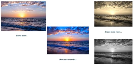 Power BI Image with CSS styling options